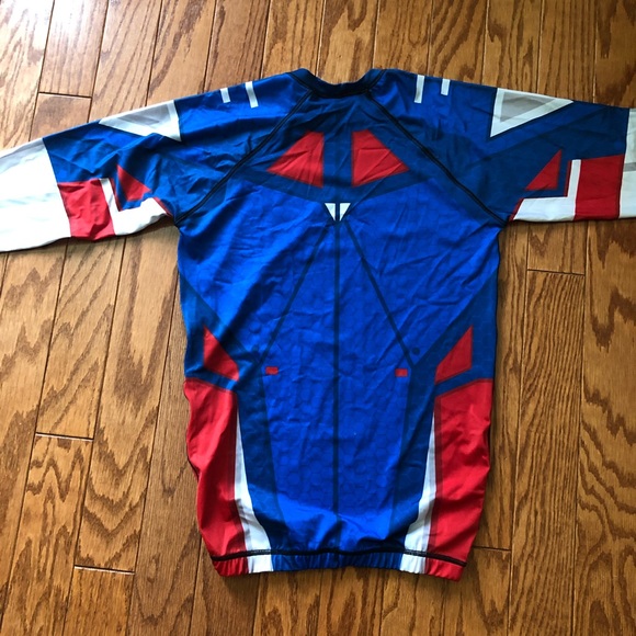 Captain America BJJ Rashguard - Picture 5 of 8